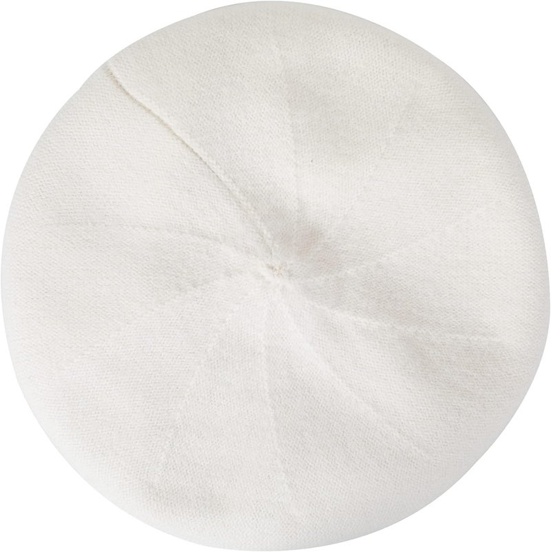 ZLYC French Beret hat, Reversible Solid Color Knit Warm Beret Cap for Womens Girls - Image 5